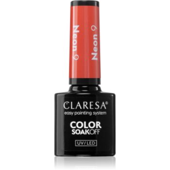 Claresa SoakOff UV/LED Color Neon lac de unghii sub forma de gel - imagine 2